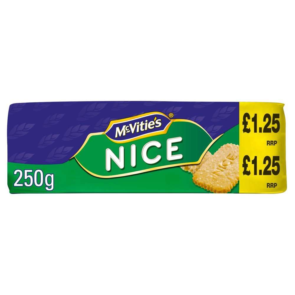 McVitie's Nice 250g (Pack of 12)